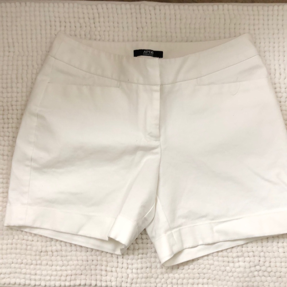 White shorts